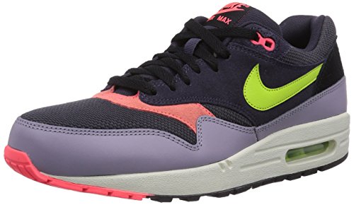 Nike Men's Air Max 1 Essential Running Shoe, Cave Purple/Green, 11 D(M) US