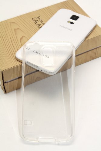 DIGIWAVES U.S.A. - (CRYSTAL CLEAR) The Super Durable Protective Thick Glossy TPU Crystal Clear See-Thru Smooth Back Cove