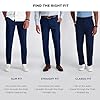 Haggar Mens Premium No Iron Khaki Classic Fit Expandable Waist Flat Front Casual Pants, Khaki, 34W x 32L US #4