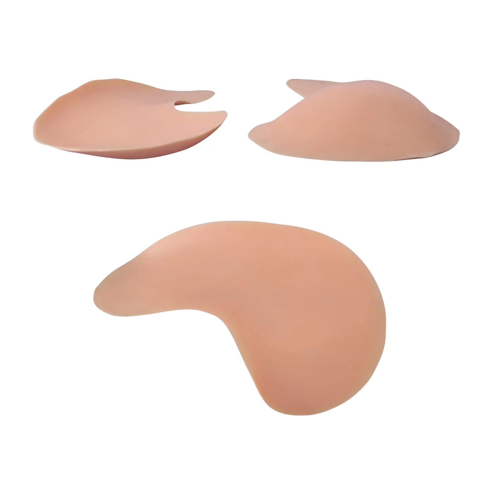 Silikonowy ochraniacz na biodra wzmocnienie ochraniacza biodrowego pośladków kobiety Sexy Hip Butt udo Shaper silikonowa wyściółka dla Crossdresser Shemale,Brown,L_Size