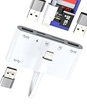 【Construction Robuste et Portable】 Fabriqué en ABS de haute qualité pour une durabilité accrue, cet adaptateur compact est conçu pour résister à une utilisation quotidienne intensive et facile à transporter partout. Fonctionne avec les périphériques USB tels que clés USB, claviers, souris, casques USB, microphones et plus encore. Compatible avec pour iPhone 14/13/12/11/X/8/7 Pro Max, pour iPad et autres appareils Lightning. (Remarque !!! Ne prend en charge que iOS13 et )