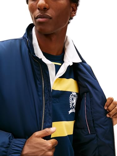 Tommy Jeans Herren Tjm Essential Padded Jacket Ext Dm0dm21936 Pufferjacke, BLUE (Dark Night Navy), XS EU – Ansicht 4