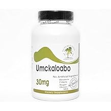 Umckaloabo 30mg  180 Capsules - No Additives  Naturetition Supplements