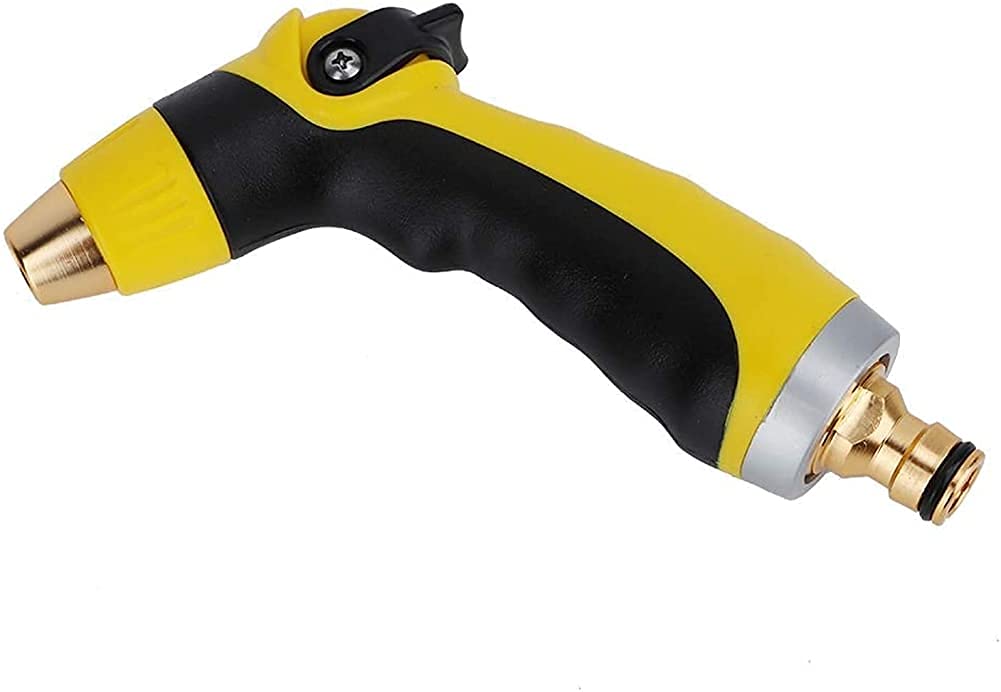 Garden Hose Nozzle Multi-functional Adjustable Heavy Duty ABS Hand Push Spray Head for Floor Car Cleaning Watering JB-Tong