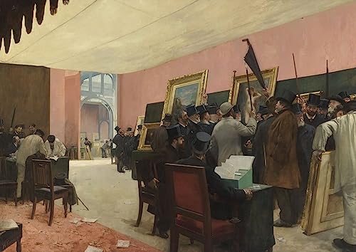 Peinture par Henri Gervex art mural pour salon chic et bureau contemporain