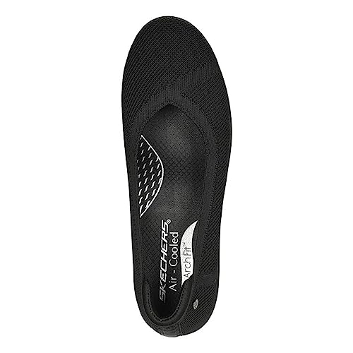 Skechers Usa Arch Fit Cleo Sport Womens Slip On 95 Bm Us Blackblack #TOP3