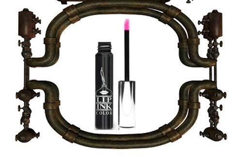 LIP INK Steampunk 100% Smearproof Liquid Lipstick (Hot Pink)