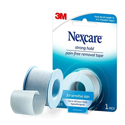 Nexcare Strong Yet Pain Free Tape, Tears Easily, For Sensitive Skin, 1 Roll