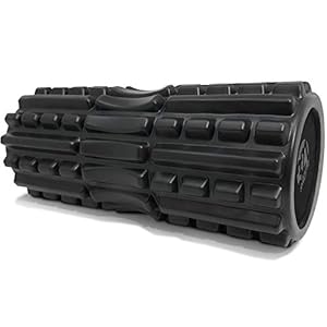 321 STRONG Foam Roller – Extra Firm High Density Deep Tissue Massager with Spinal Channel