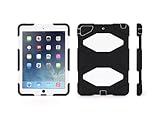 Black/White Survivor Case + Stand for iPad Air
