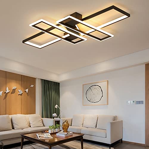 Plafonnier LED avec télécommande pour ajuster la lumière du salon