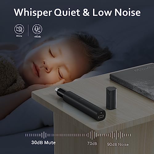 Tifor 8,000 Rpm Nose Hair Trimmer For Men - Electric Nose Hair Trimmer Rechargeable - Ipx7 Metal Ear Nose Trimmer Eyebrow Facial Hair Removal Tool #TOP7