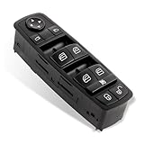 Semitory Fensterheber Schalter Vorne Links, Fensterheberschalter Schaltelement Fahrerseite Kompatibel mit 2004-2012 Mercedes Benz A-Klasse W169 B-Klasse W245 - Ersetzen#OE A1698206610