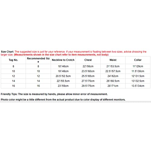 Kaerm Tuta da Ginnastica Artistica Ragazza Abito