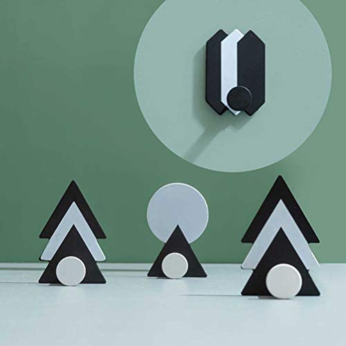 Percha de pared sin perforaciones ganchos de hierro ISCBAFYX 2