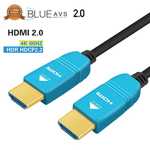 HDMI Cable 30ft, BlueAVS Fiber Optic Cable 4K 60Hz 9m HDMI 2.0b High-Speed