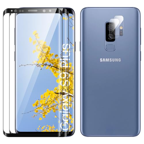 [Copertura completa e tagli precisi]: appositamente progettato per Samsung Galaxy S9 Plus. Ritagli precisi per componenti come altoparlanti, fotocamere e sensori sono progettati con precisione per offrire la massima copertura mantenendo la resistenza e l'integrità del prodotto.