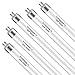 VIVOSUN 4FT 46IN 54W 3000K T5 HO Fluorescent Tubes Warm White Grow Light Bulbs Pack of 5