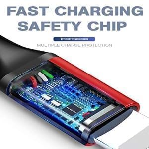 Image of Vivo 66W Fast Charging USB Type C Mobile Data Charging Cable for Vivo V30 /V29 /V28 /V27 /V25 /V23e /V23 pro /V21 5G /Iqoo Neo 9 pro /12 5G /Neo 7 pro /Z7 /Z7S /Z6 Lite /11 /Z6 44W /T2 /Iqoo 9, 80W Y Series Support
