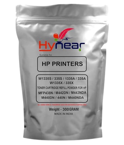 Image of 335X W1335S / 335S / W1335A / 335A Toner Powder Compatible for use for LaserJet MFP M438, M438dn, M438nda, M440, M442, M443 Printers (300 Gram)
