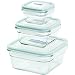 Glasslock 6-Piece Square Oven Safe Container Set