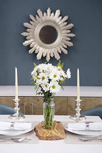 Kabloom Bountiful Beauty Bouquet Of Fresh White Daisies With Vase thumb #3