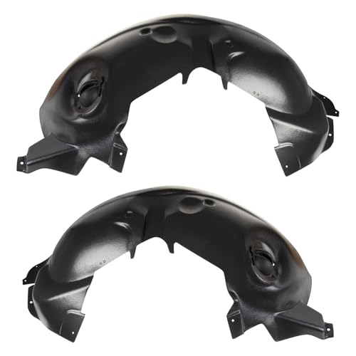 Image of TRQ Front Inner Fender Liner Set Compatible with 2007-2011 Dodge Nitro CH1248140 CH1249140