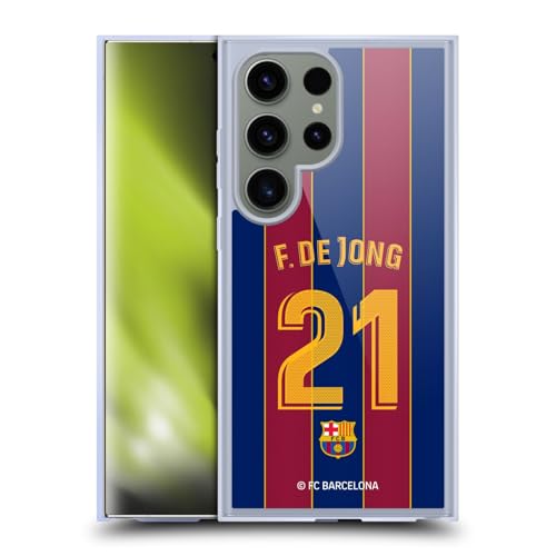 Coque Samsung S24 Ultra 5G FC Barcelona Frenkie de Jong protection gel avec MagSafe