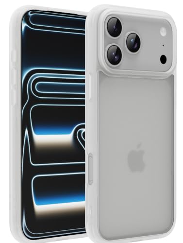 Image of iPhone 18 pro max /17 pro max Case,Translucent Matte(Frosted White)
