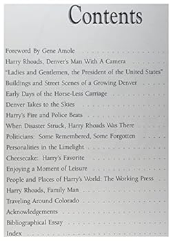 Hardcover Denver's Man With a Camera: The Photographs of Harry Rhoads Book