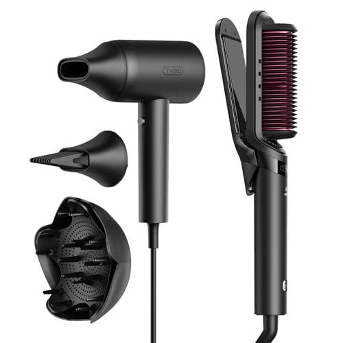 Plancha y secadora TYMO FLIPRO 2 en 1 para cabello miniatura 1