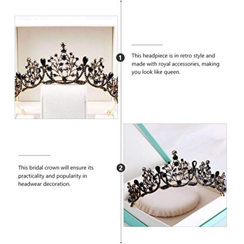 Minkissy - Tiara in stile barocco gotico con