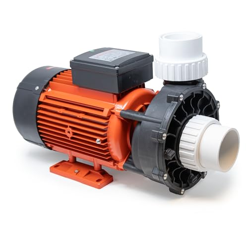 CANADIAN SPA CO. Pompa per massaggio 'Big Red' 5PS WP500-I, pompa per piscina a 1 stadio, attacco da 2,5 a 2,5 pollici, max. 1120 litri al minuto, idromassaggio