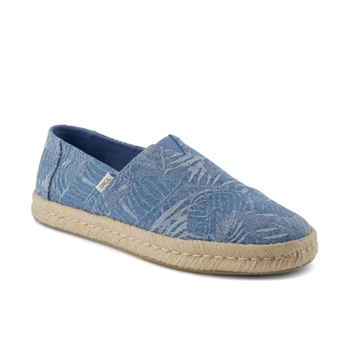 Listado de Toms Hombre de esta semana. 49 TOMS ALP Rope 2.0 Mocasín Plano para Hombre, Azul, 13