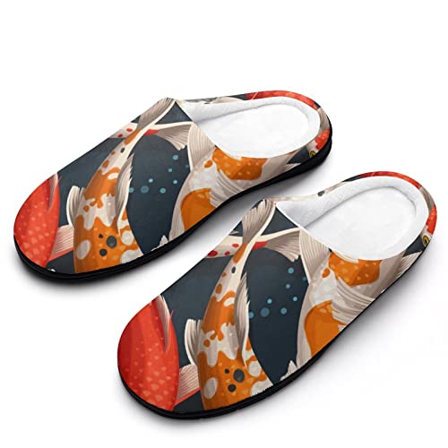 Pantoufles en coton pour femme pour ne plus glisser sur le carrelage