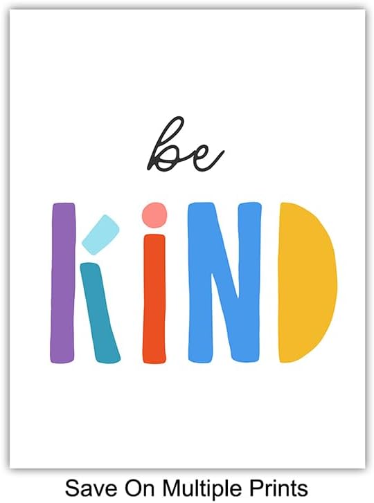 Inspirational Quotes For Kids LARGE 11x14 - Nursery Wall Art - positive affirmation - Kids Room Decorations - Baby Nursery Decor - Motivational poster - Classrom Wall Decor - Family Signs Room Poster