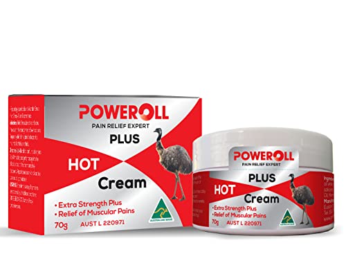 Poweroll Muscle and Joint Hot Feel Pain Relief Cream 70g