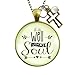 Believer Necklace It is Well With My Soul Jewelry for Women Chain 24