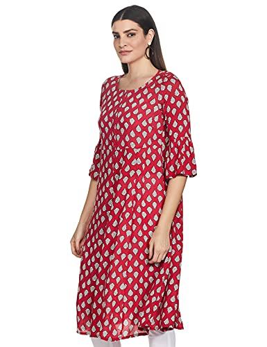 Image of Women's Rayon Classic Kurta