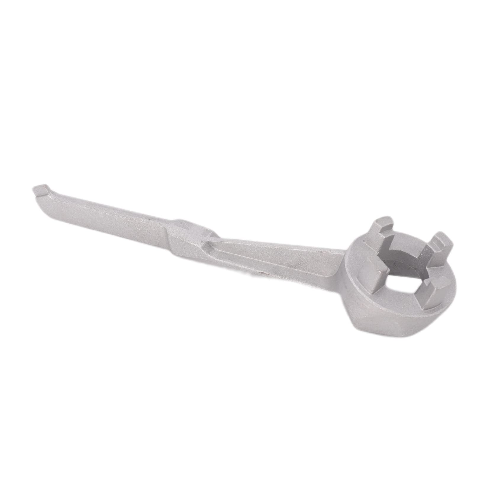 Clé à Bouchon De Fût En Acier - Pour Ouvrir Les Bouchons De 2" Et 3/4" - Longueur 26 Cm - Universelle Tambours Métalliques