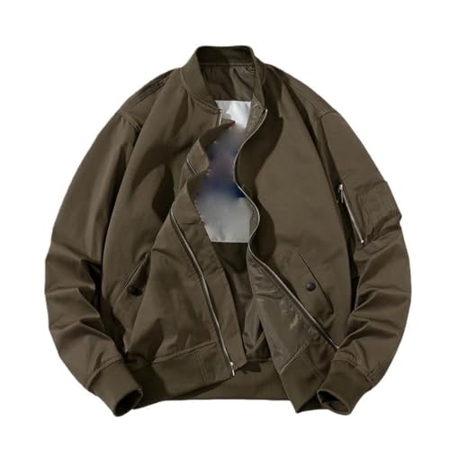 Veste de baseball automne hiver en coton épais blouson style japonais finitions soignées