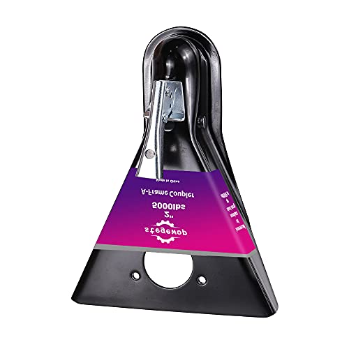 2" A-Frame Trailer Coupler With Trigger Latch Sae Class Iii 5000 Lb For Towing Rv, Boat, Camper (Black) #TOP2