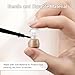 NIIIYTYB 12 Pieces Hearing Aid Cleaning Tools Kit in Ear Monitor Cleaner Brush Set with Wax Loop Essential Accessories for Hearing Aid Maintenance Ear Tool Cleaning Brushes