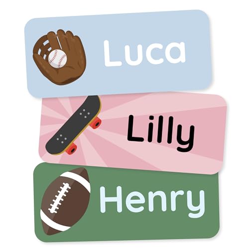 Personalized Name Labels for Kids (60)