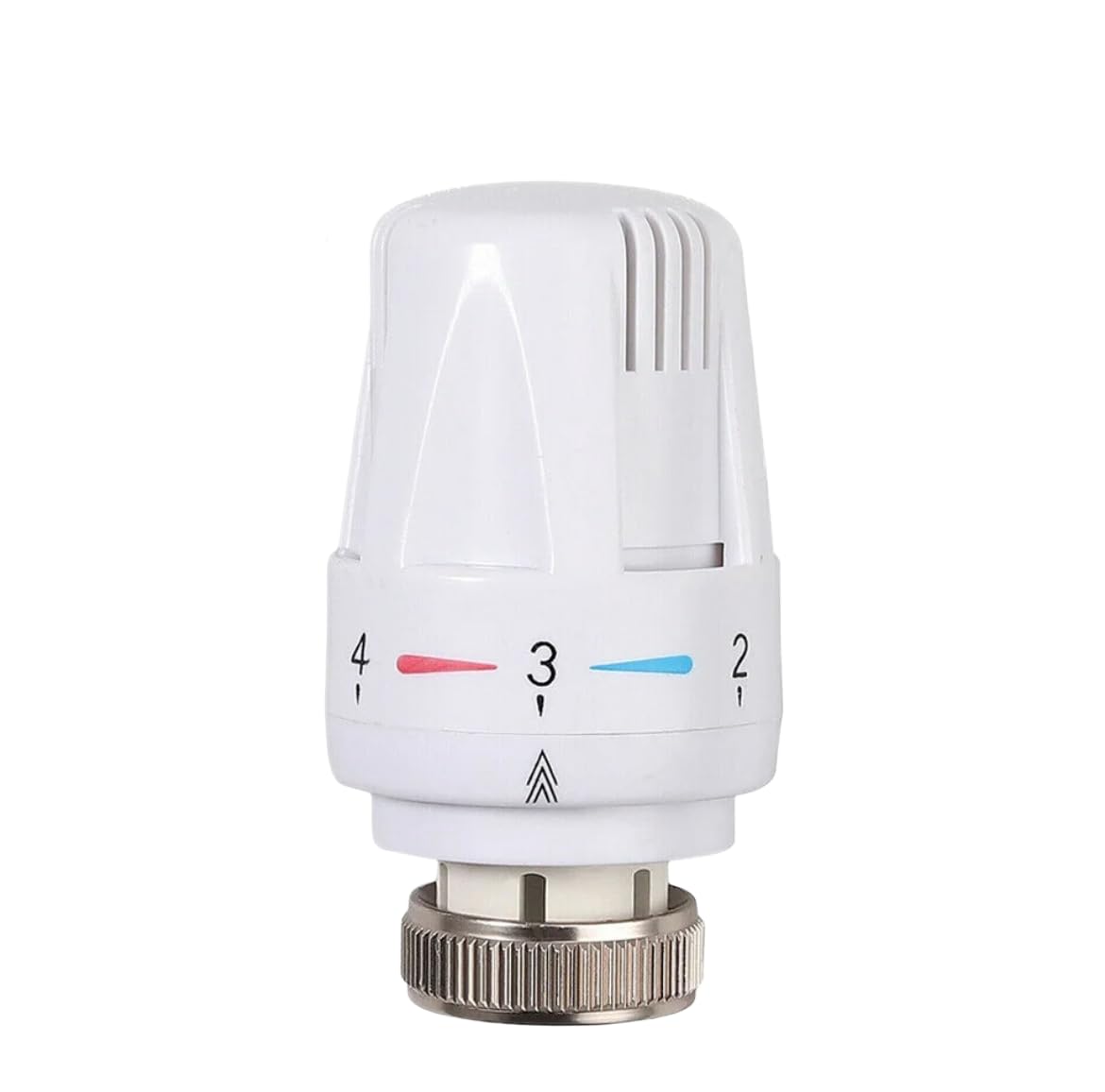 White Thermostatic Radiator Valve Head | Temperature Control For Radiator - Head Only