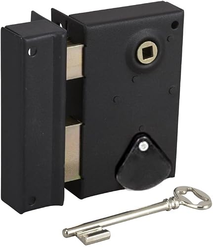 Serrure en applique Bricard à fouillot Verticale Ouverture par c 