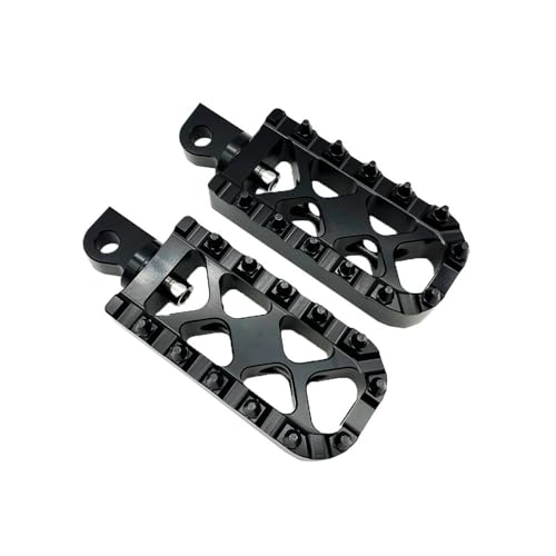Repose-pieds MX larges et épais pour moto Harley Dyna Softail en acier renforcé