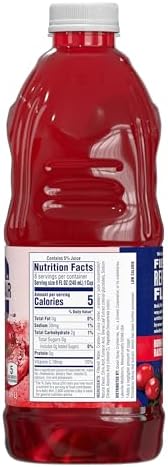 Ocean Spray® ZERO Sugar Cranberry Juice Drink, Cranberry Juice Drink Sweetened with Stevia, 64 Fl Oz Bottle - 2