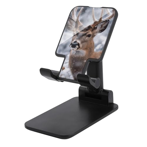 Support de téléphone portable pliable cerf de bureau réglable pour iPhone Android