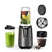 TECKNET Smoothie Maker klein 1000W Standmixer mit 2 Becher für Küche